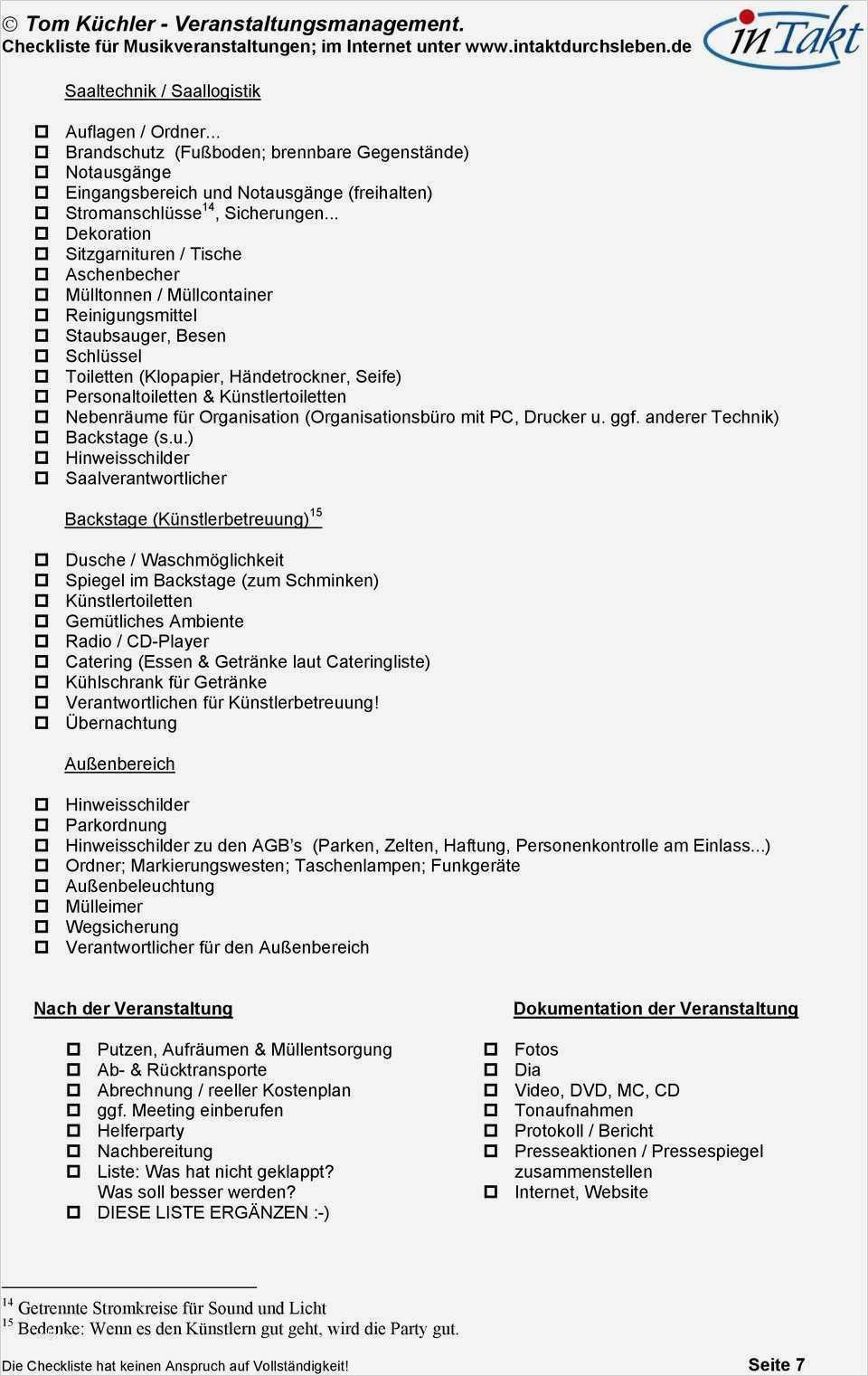 Kostenplan event Vorlage Cool Ungewöhnlich event Checkliste Vorlage Ideen Bilder Für
