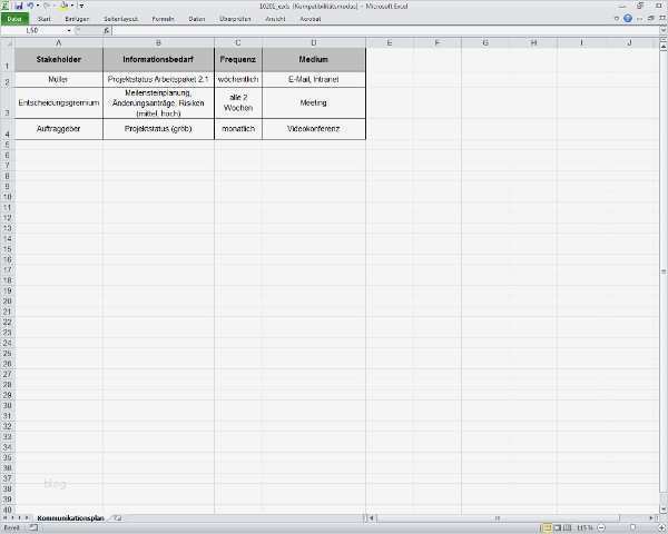 Kostenplan event Vorlage Genial Ziemlich Kommunikationsplan Vorlage Ideen