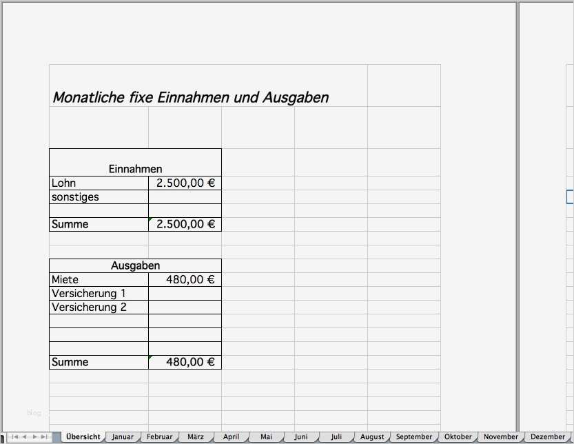 Niedlich Kosten Vorlage Kostenlos Galerie Bilder für das