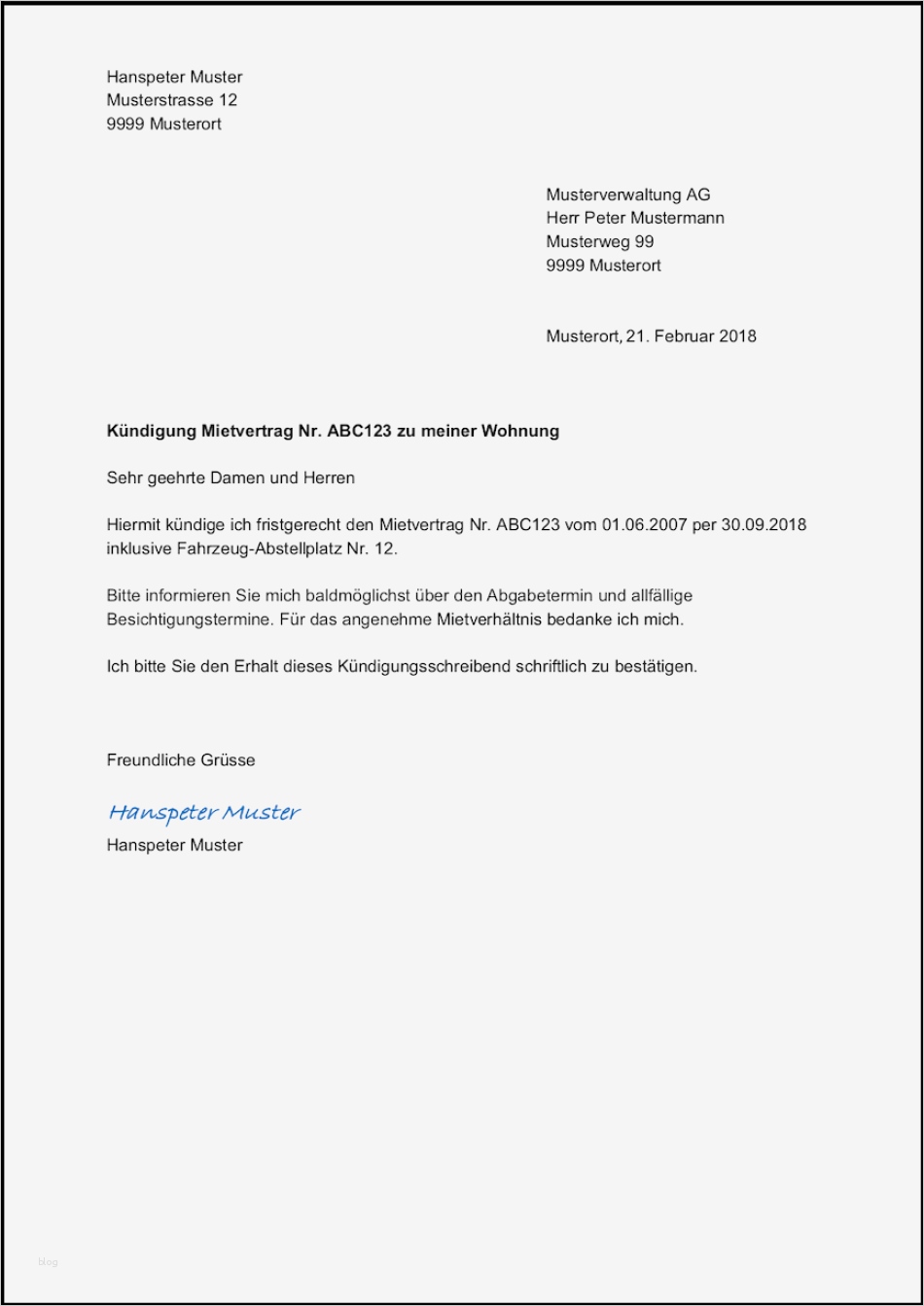 Krankenversicherung Kündigen Ausland Vorlage Hübsch Frisch Musterschreiben Kündigung Parkplatz