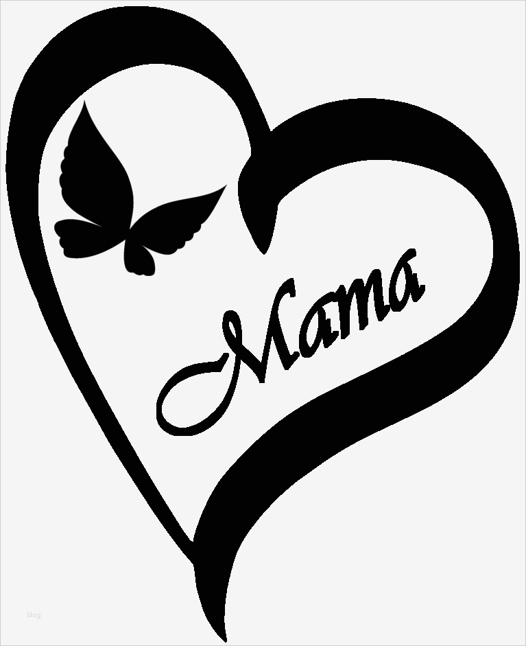 Kreditkarten Design Vorlagen Großartig Ein Schönes Herz Mit Schmetterling Und Dem Text Mama Als