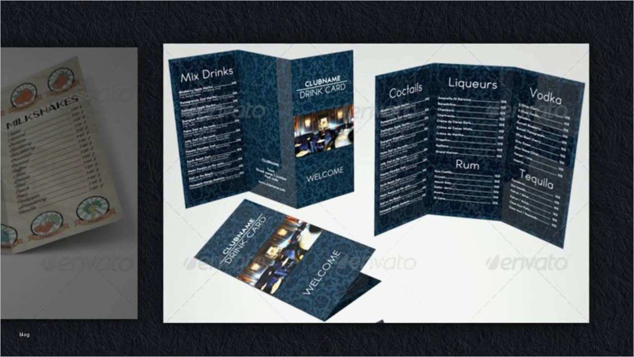 Kreditkarten Design Vorlagen Wunderbar Getränkekarten Vorlagen Design Für Ihre Getränkekarte
