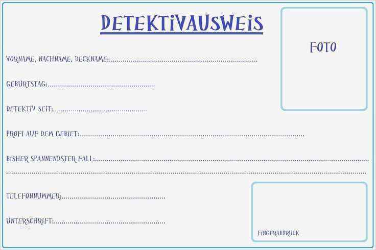 Krimi Schreiben Vorlage Erstaunlich Die Besten 25 Detektivausweis Ideen Auf Pinterest