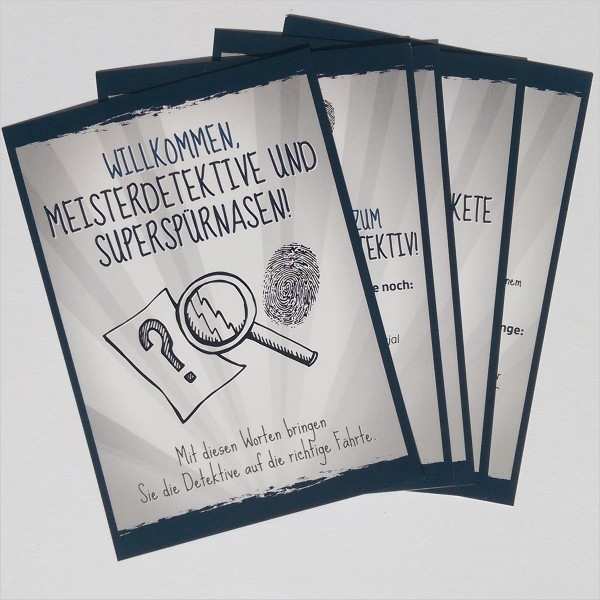 Krimi Schreiben Vorlage Genial Lustige Schnitzeljagd Auf Der Detektivfeier