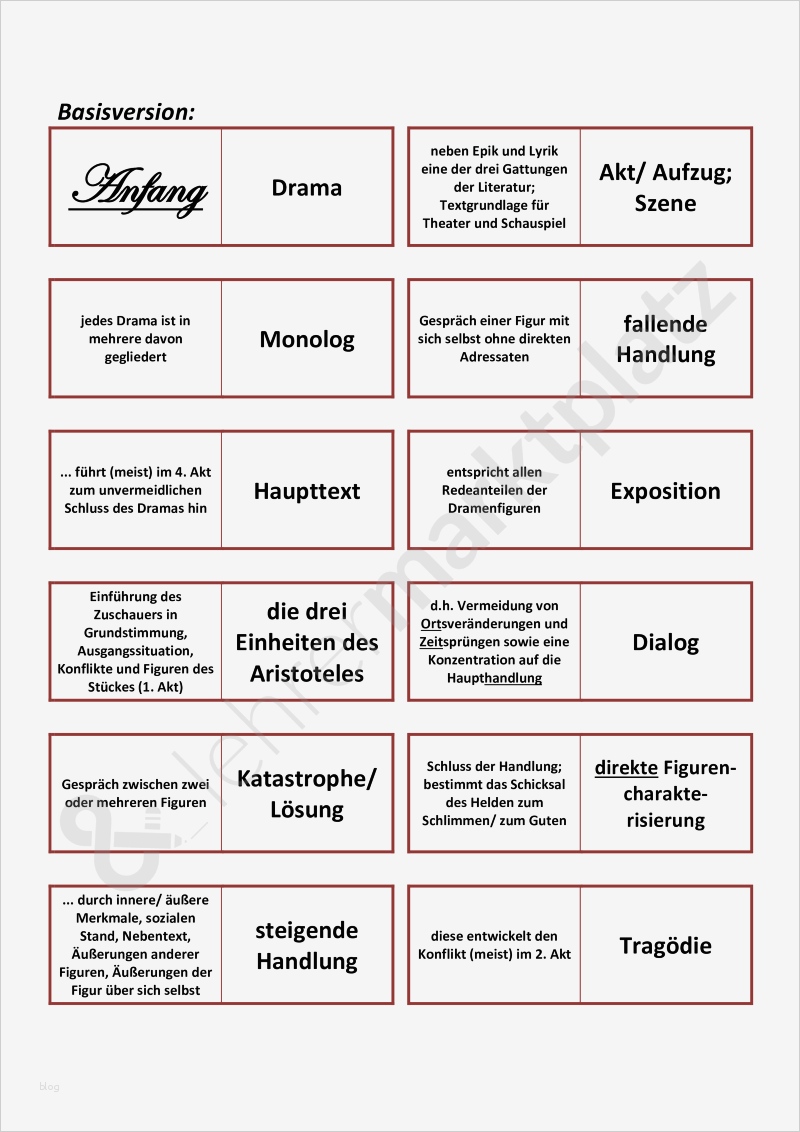 Krimi Schreiben Vorlage Luxus Dramenanalyse Szenenanalyse Fachbegriffe Domino Spiel