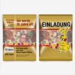 Krimi Schreiben Vorlage Wunderbar Einladung Kindergeburtstag Gummibärchen Tüte Motiv