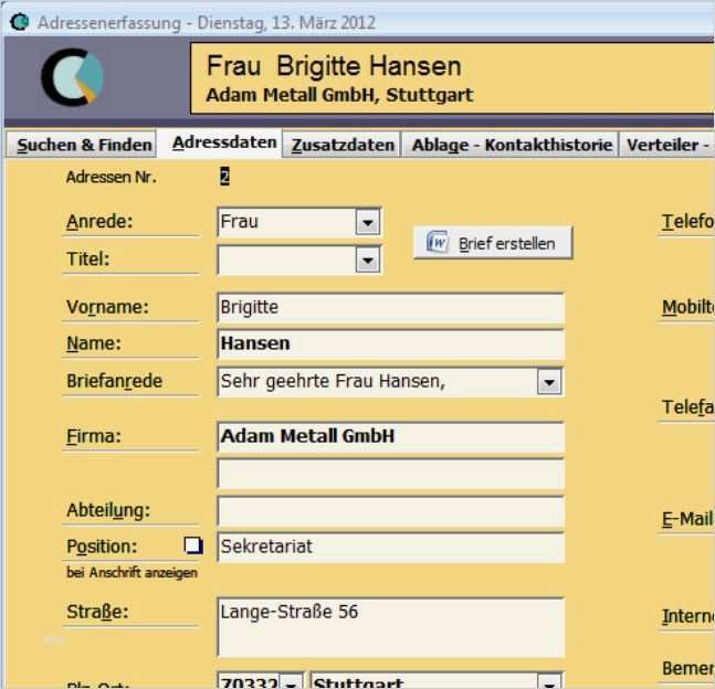 Kundenakquise Email Vorlage Best Of Kundendatei – Einfach Und Clever Für Microsoft Fice