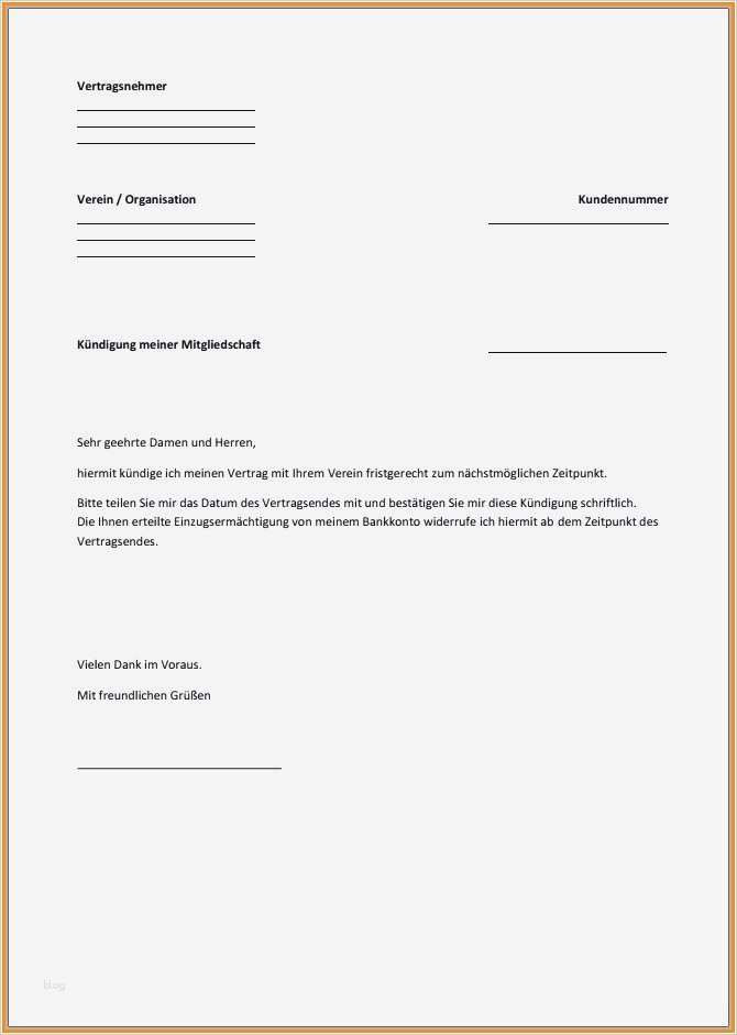 Kündigung Anwalt Vorlage Genial 11 Vollmacht Muster Pdf