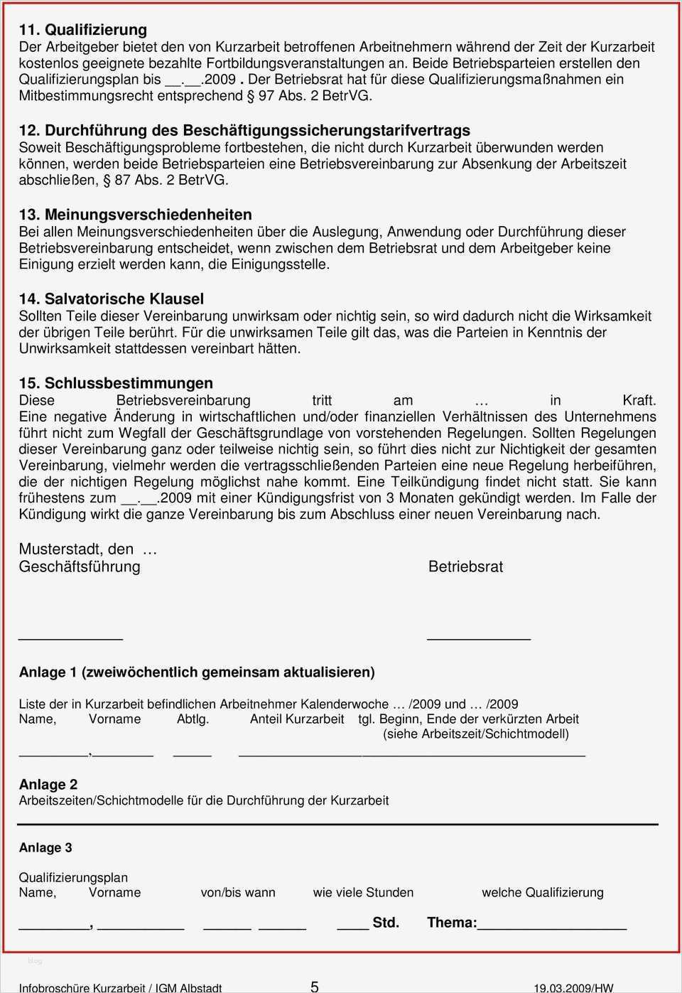 Kündigung Auszahlung Resturlaub Vorlage Großartig Information Für Betroffene Mitarbeiter Mit