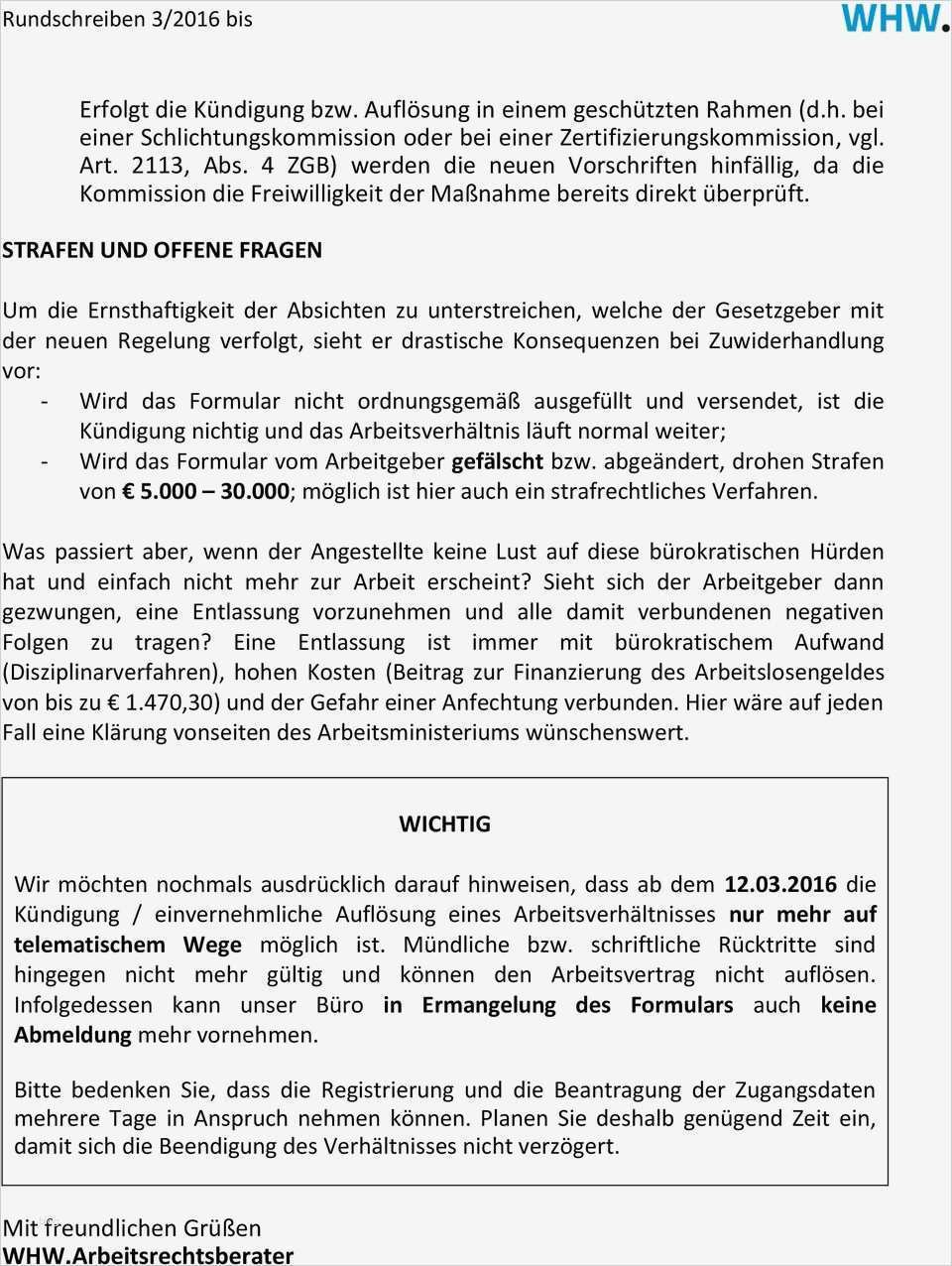 Kündigung Baugewerbe Vorlage Einzigartig atemberaubend formular Zur Beendigung Des Arbeitsverh