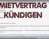 Kündigung Mietvertrag Vorlage Word Vermieter Fabelhaft Mietvertrag Kündigen Muster Vorlagen & Tipps