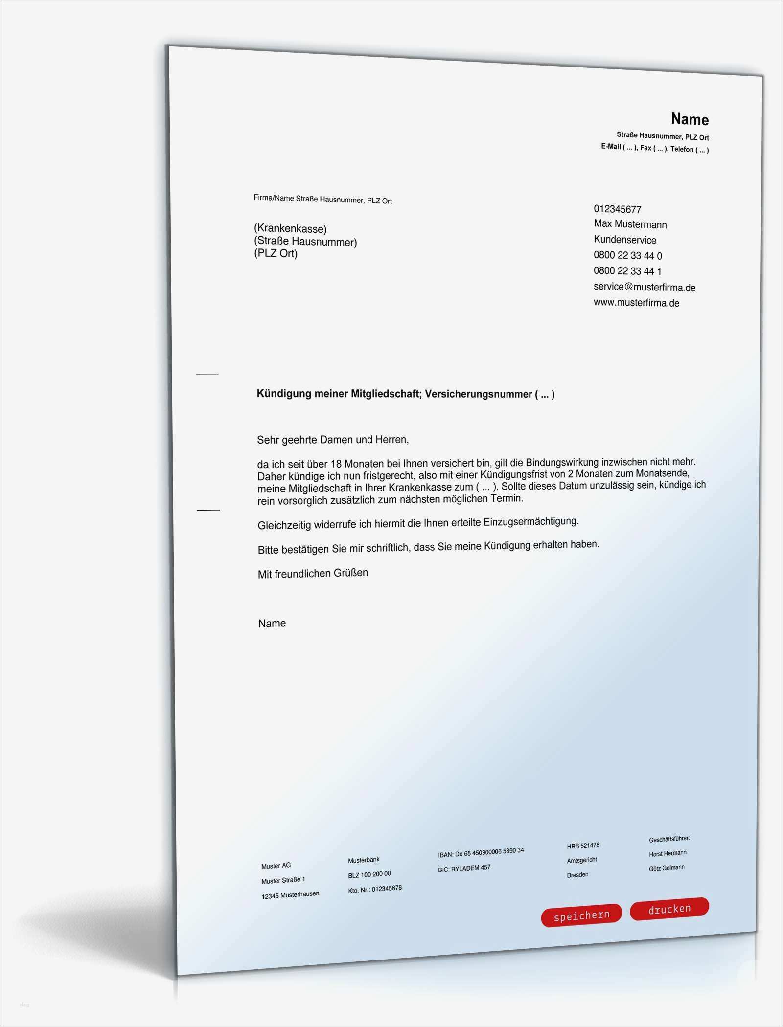 Kündigung Private Krankenversicherung Wechsel In Gesetzliche Vorlage Schön Fristgemäße Kündigung Gesetzliche Krankenversicherung