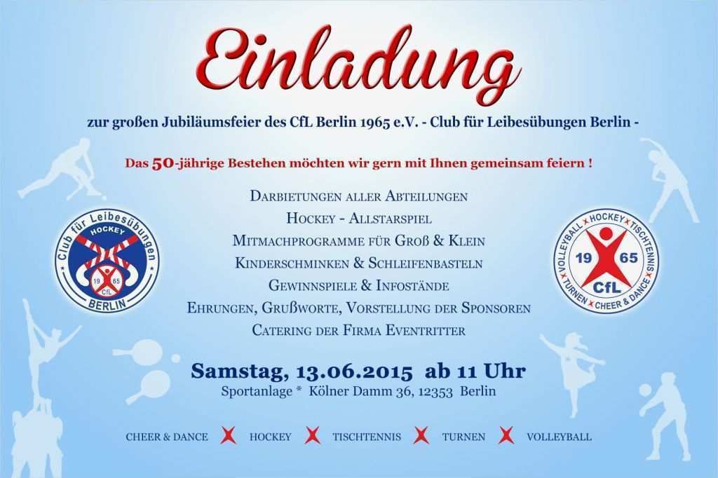 Kündigung Sportverein Kind Vorlage Bewundernswert Einladung Zum Firmenjubiläum Vorlagen