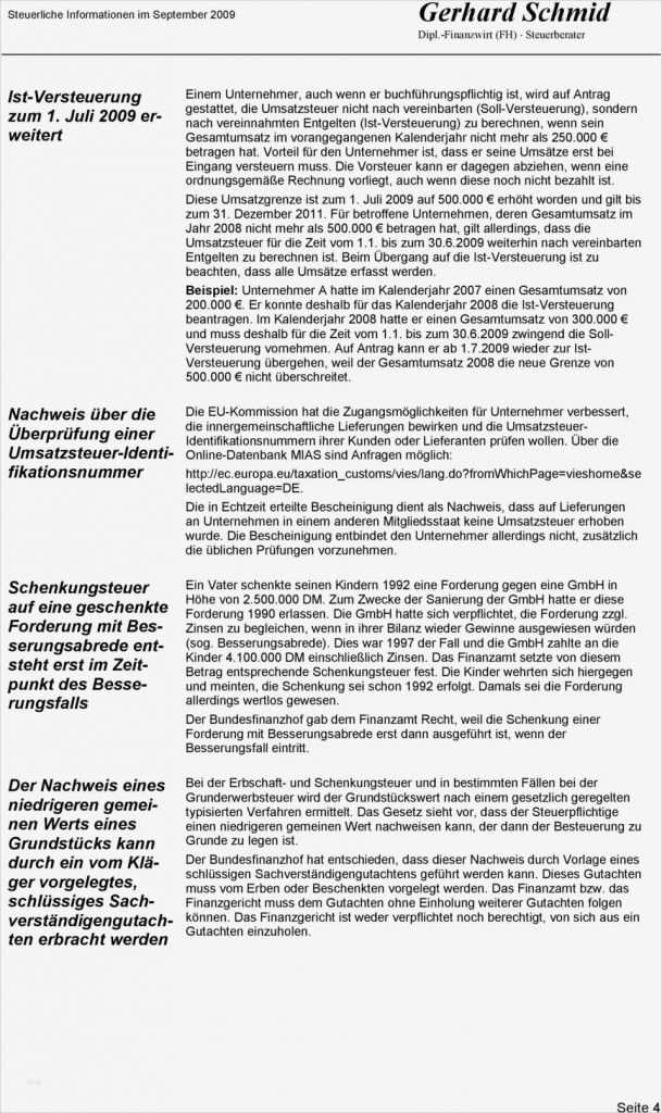 66 Erstaunlich Kündigung Steuerberater Vorlage Bilder 13 Kündigung Steuerberater Vorlage Genial Gerhard Schmid Dipl Finanzwirt Fh Steuerberater Pdf