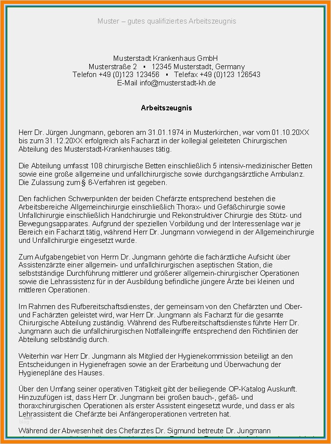 Kündigung Steuerberater Vorlage Schönste 14 Qualifiziertes Arbeitszeugnis Muster Kostenlos Sehr