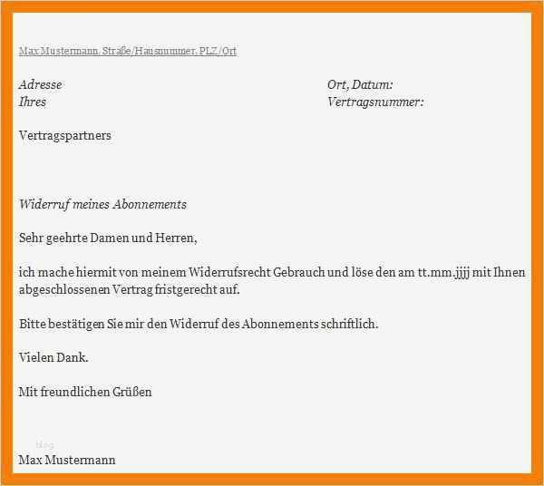 Kündigungsschreiben Lebensversicherung Vorlage Neu 13 Kundigung Muster