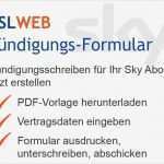 Kündigungsschreiben Vorlage Sky Gut Sky Kündigen Kündigungsfrist & Sky Kündigung Vorlage