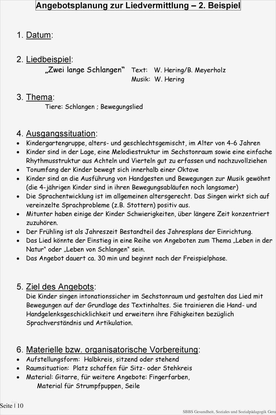 Kurzplanung Erzieher Vorlage Neu Arbeitsmaterial Zur Anfertigung Einer Angebotsplanung