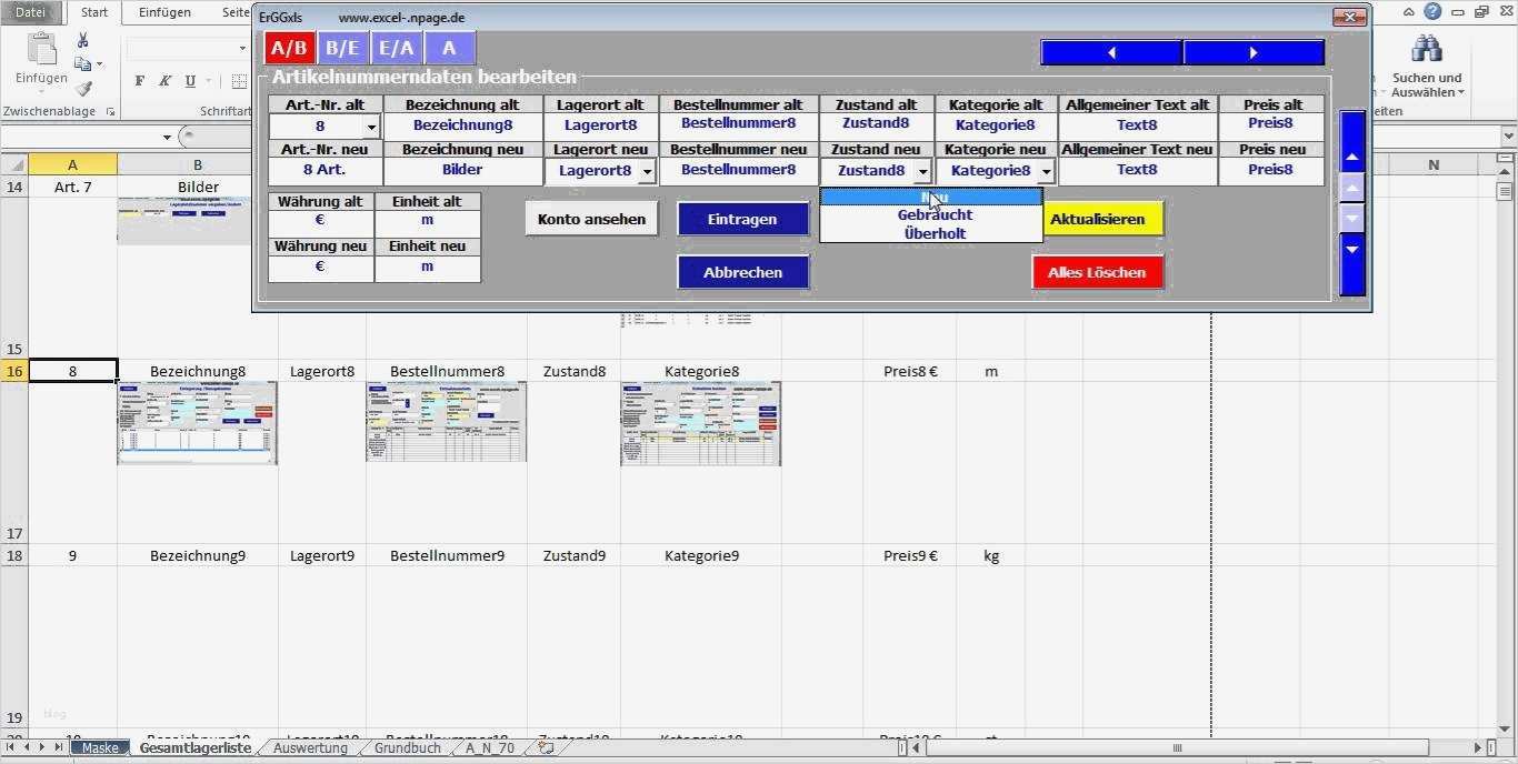 Lagerbestand Excel Vorlage Kostenlos Schön Lager Programm Lagerverwaltung Mit Bilder Bilder In Excel