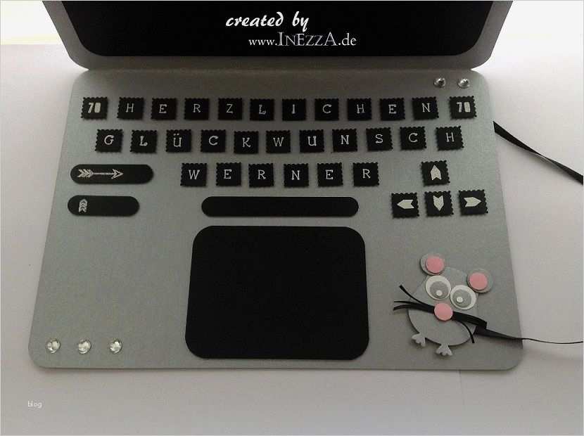 Laptop Basteln Vorlage Elegant Eine Geldkarte In form Eines Laptops Habe Ich Gebastelt