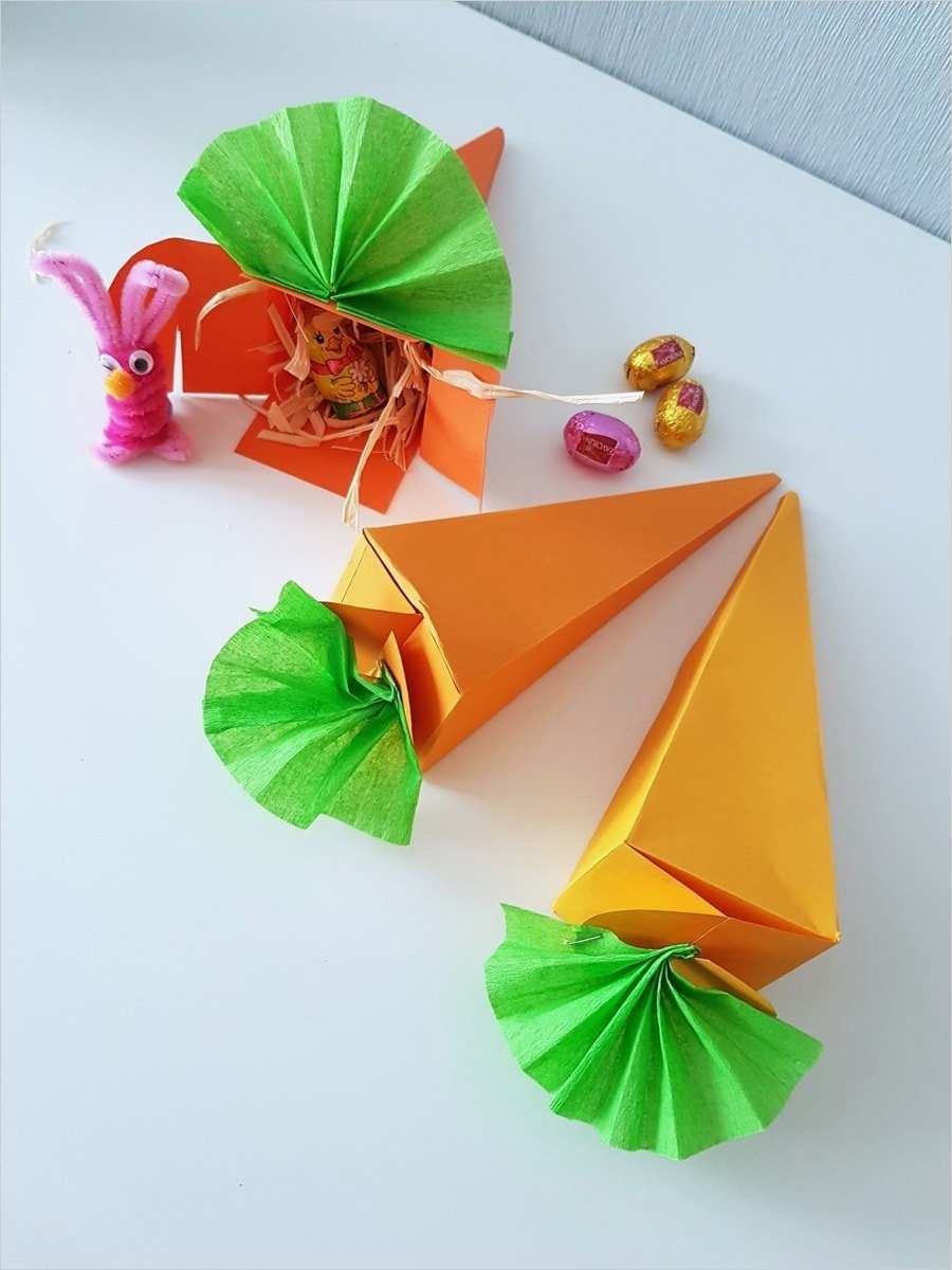 Laptop Basteln Vorlage Wunderbar Karotten Geschenkverpackung Zu Ostern Basteln Inkl Vorlage