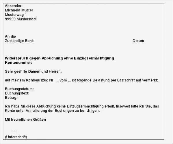 Widerspruch Muster Download