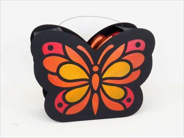 Laternen Basteln Mit Kindern Vorlagen Süß Laterne "schmetterling" – Bastelanleitung Mit Vorlagen