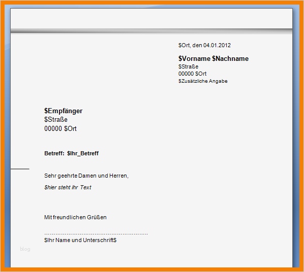 Latex Dokument Vorlage Beste 12 Briefkopf Vorlage