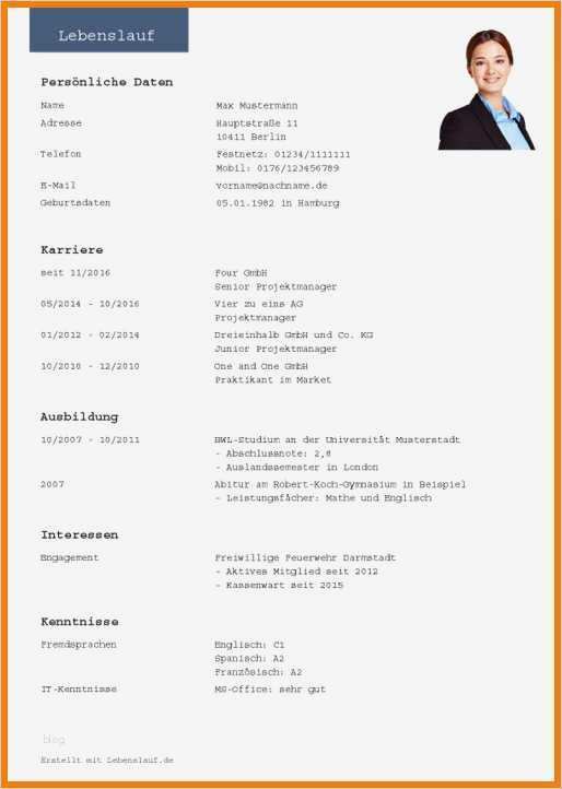 Latex Lebenslauf Vorlage Modern Cv Süß 9 Lebenslauf Muster Modern