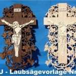 Laubsägen Mit Kindern Vorlagen Angenehm Regu Laubsägevorlagen N 013 &quot;jesus Am Kreuz&quot; Zum