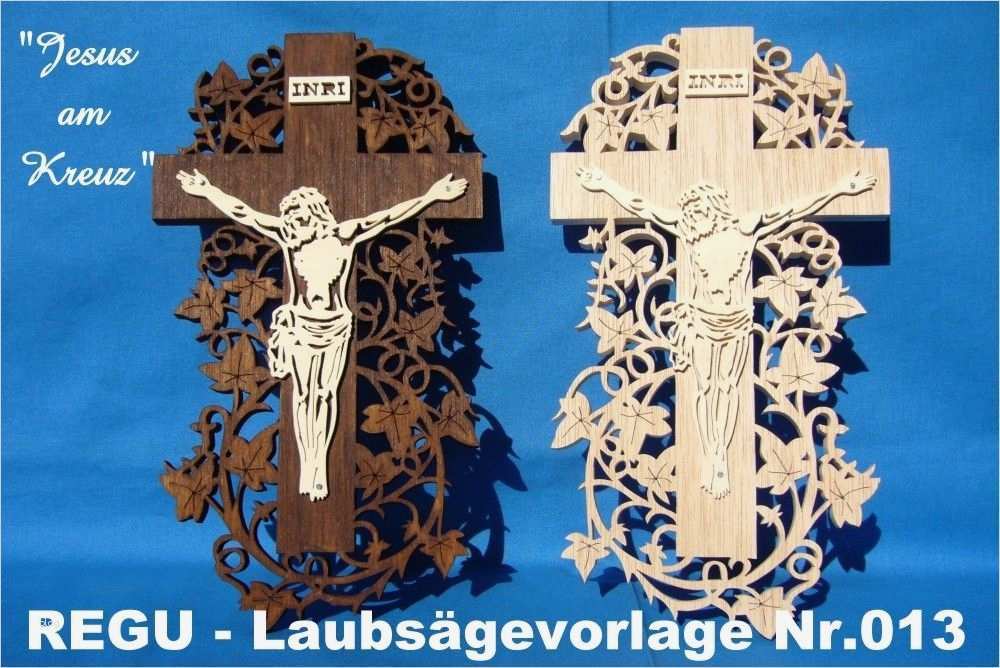 Laubsägen Mit Kindern Vorlagen Angenehm Regu Laubsägevorlagen N 013 "jesus Am Kreuz" Zum