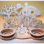 Laubsägen Mit Kindern Vorlagen Genial Laubsägen Ostern Tischdekoration Eierhalter Teelicht Ac