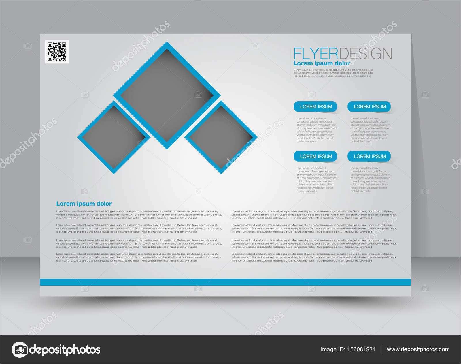 Layout Broschüre Vorlagen Bewundernswert Charmant Landschaft Flyer Vorlage Zeitgenössisch Entry