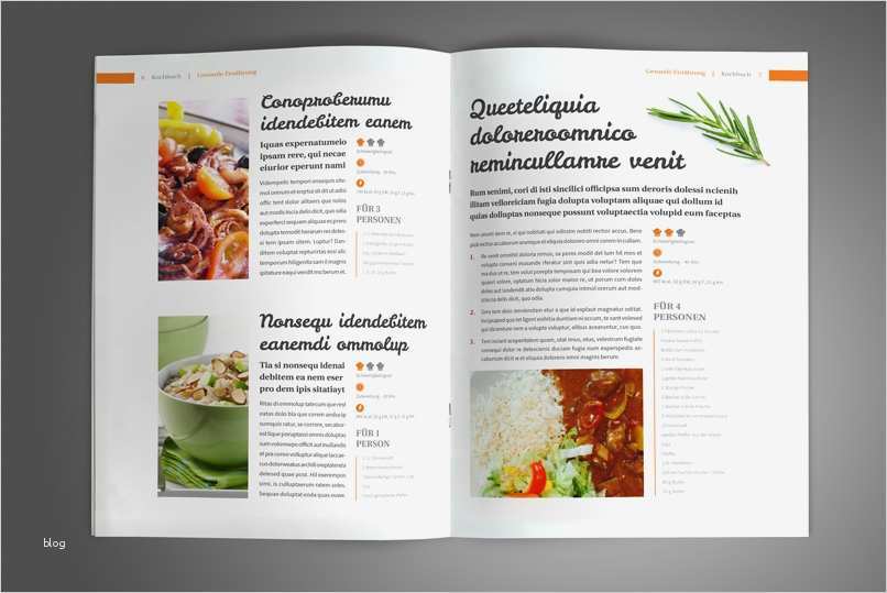 Layout Design Vorlagen Neu Kochbuch Und Rezeptbuch Vorlage – Designs & Layouts Für