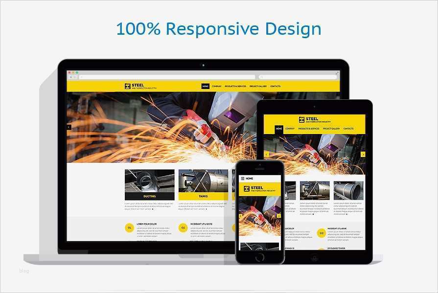 Layout Homepage Vorlagen Einzigartig Website Vorlage Für Industrie