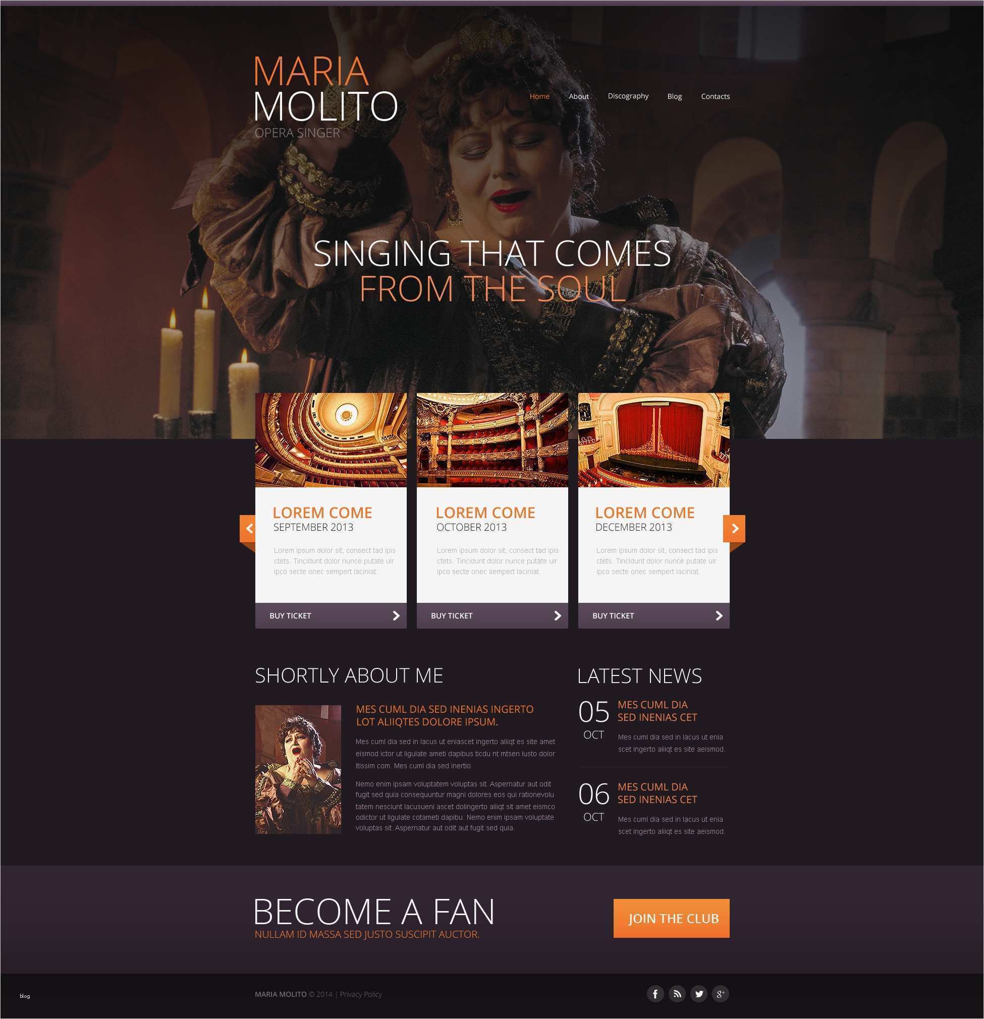 Layout Homepage Vorlagen Fabelhaft Website Vorlage Für Sänger Homepage