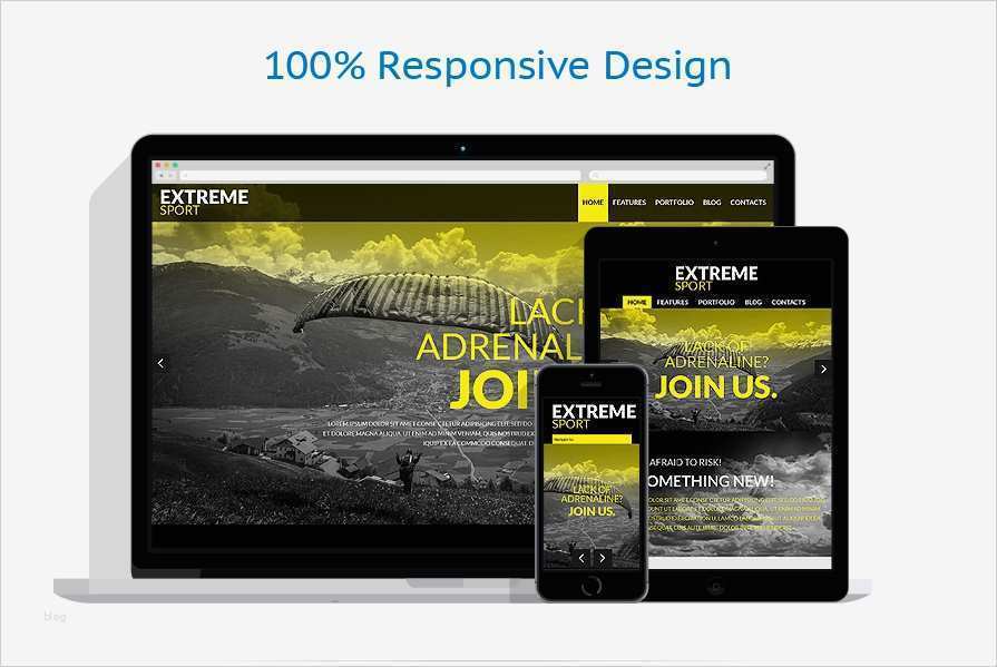 Layout Homepage Vorlagen Großartig Website Vorlage Für Extremsportarten
