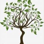 Lebensbaum Taufe Vorlage Angenehm Dekorative Baum Vektor Illustration