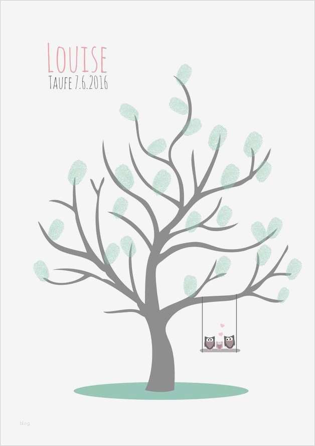 Lebensbaum Taufe Vorlage Einzigartig Gästebuch Taufe Baby Tree