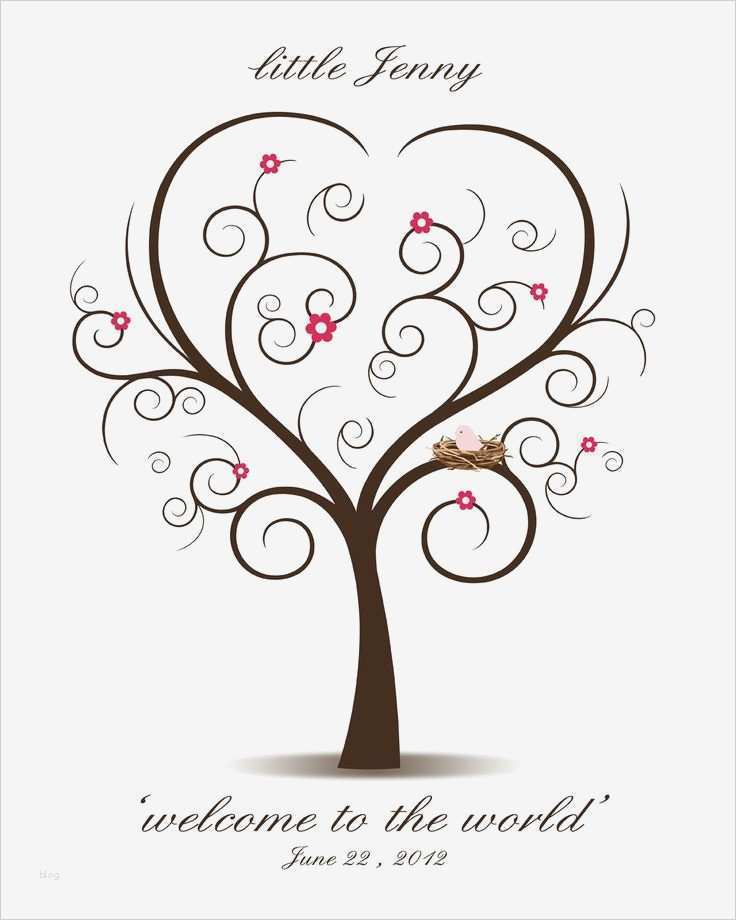 Lebensbaum Taufe Vorlage Fabelhaft Diy Wedding Tree Selbst Basteln In 6 Schritten