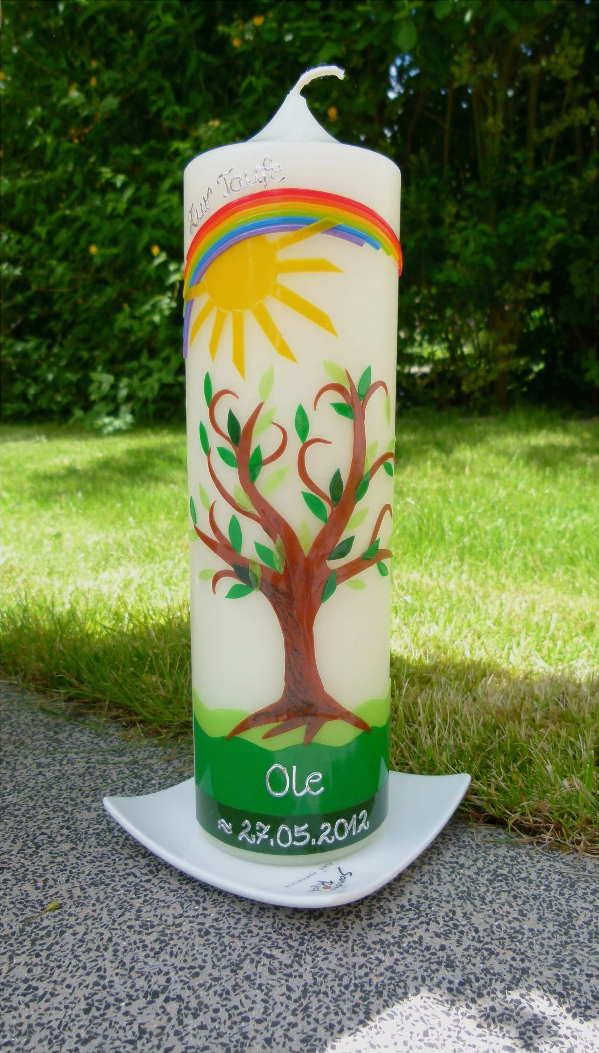 Lebensbaum Taufe Vorlage Süß Waltrop Taufkerze Lebensbaum