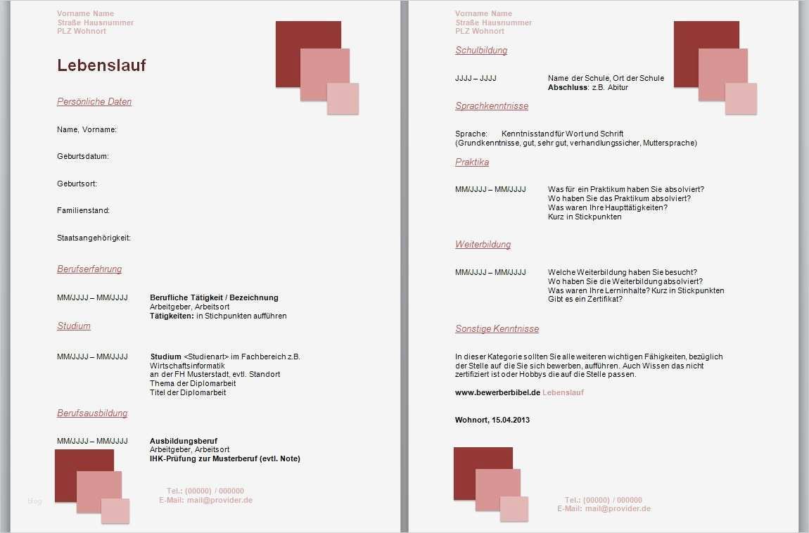 Lebenslauf Design Vorlage Download Kostenlos Großartig Lebenslauf Muster Kostenlos Muster Beispiel Gratis