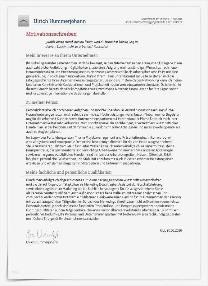 Lebenslauf Führungskraft Vorlage Best Of Bewerbung Führungskraft Anschreiben