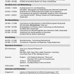 Lebenslauf Für Fachhochschule Vorlage Inspiration 1x1 Der Lebenslauf