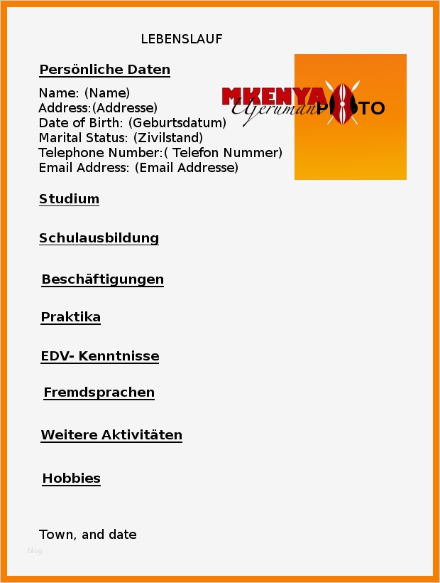 Lebenslauf Hobbies Vorlage Gut 8 Hobbies Im Lebenslauf