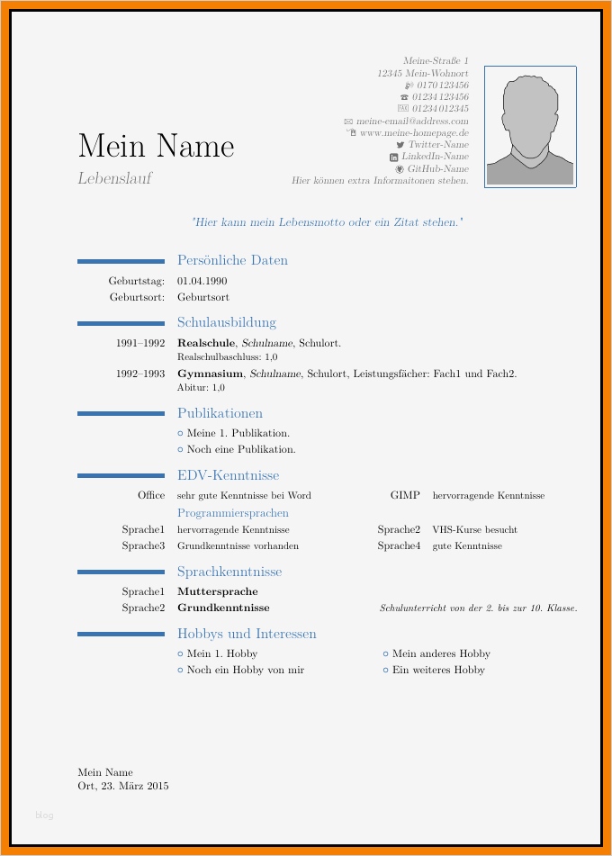 Lebenslauf Hobbies Vorlage Inspiration 8 Hobbies Im Lebenslauf