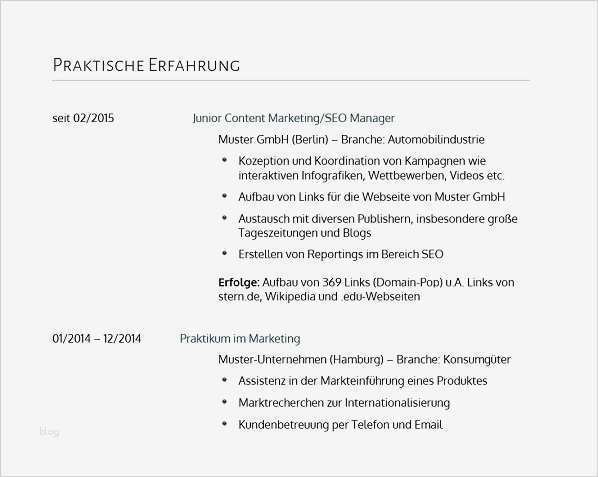 Lebenslauf Ohne Berufserfahrung Vorlage Cool Lebenslauf Ohne Berufserfahrung Vorlage