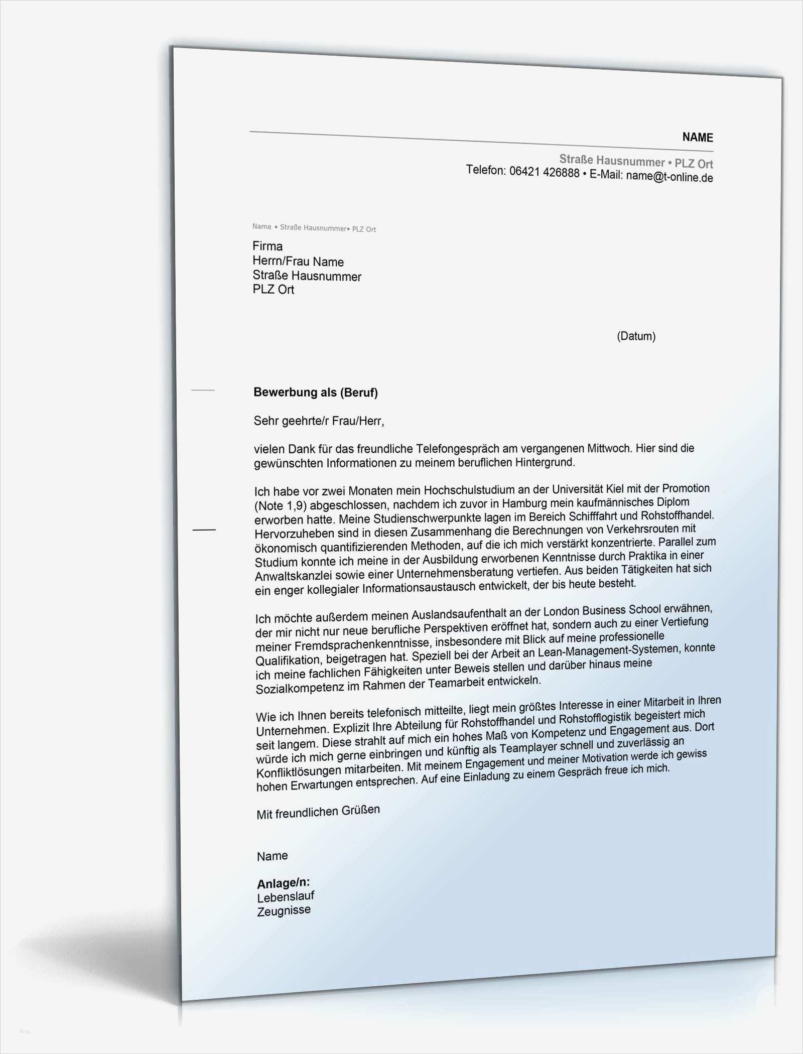 Lebenslauf Ohne Berufserfahrung Vorlage Wunderbar Bewerbungsschreiben Muster Bewerbungsschreiben Ohne