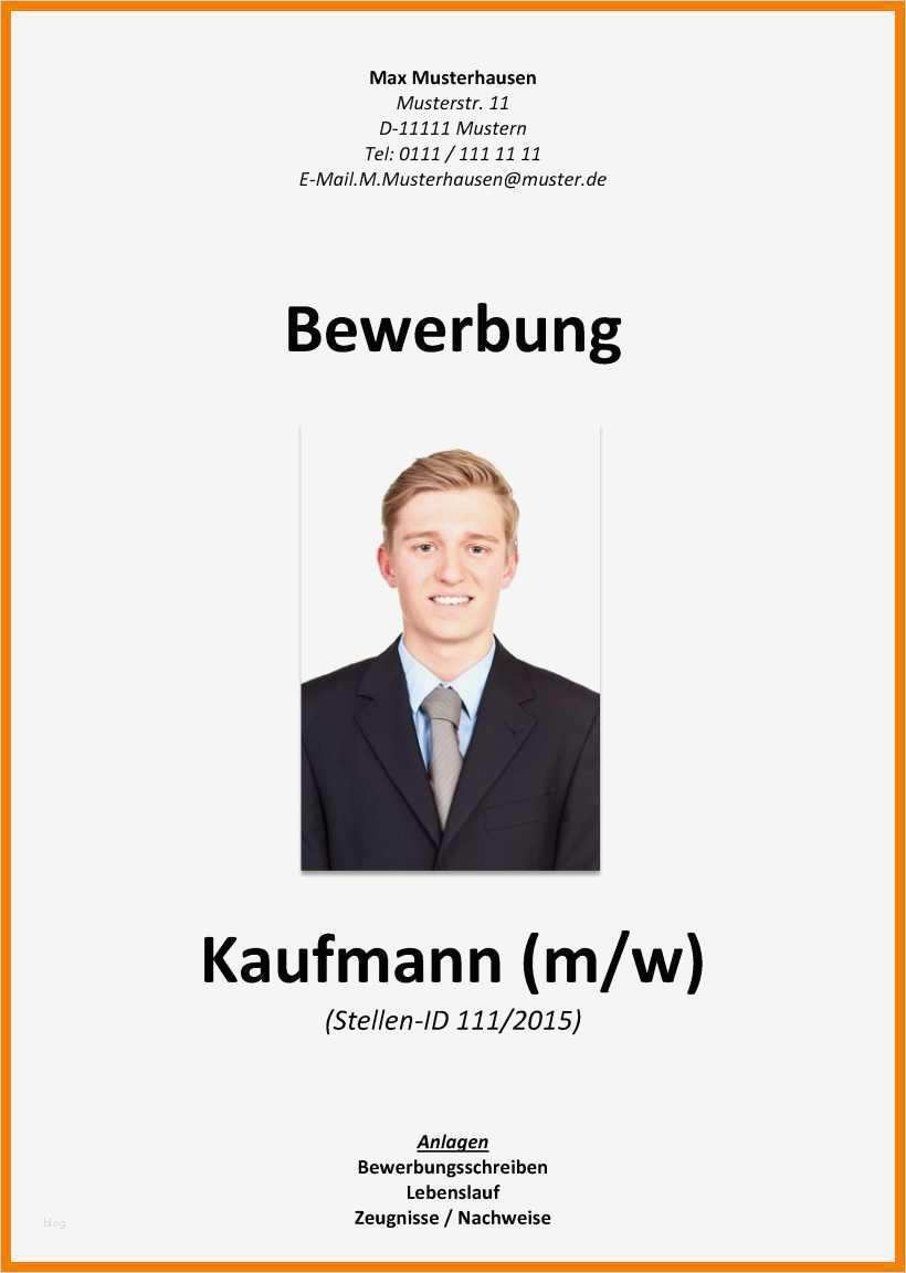 Lebenslauf Photoshop Vorlage Schönste 13 Lebenslauf Titelblatt