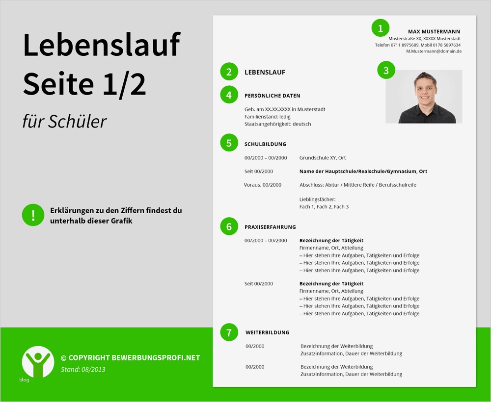 Lebenslauf Schüler Vorlage Download Fabelhaft Muster Lebenslauf Word Muster Lebenslauf Ausbildungsplatz